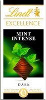 Chocolate Lindt Mint Dark 100 grs